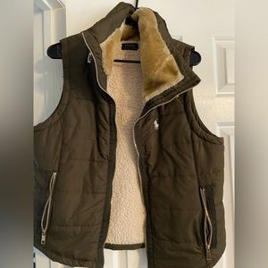 Polo Ralph Lauren women’s fur vest